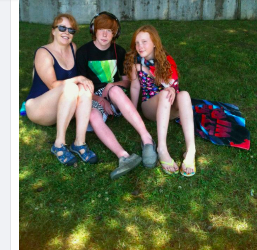 me and the kids in nakusp